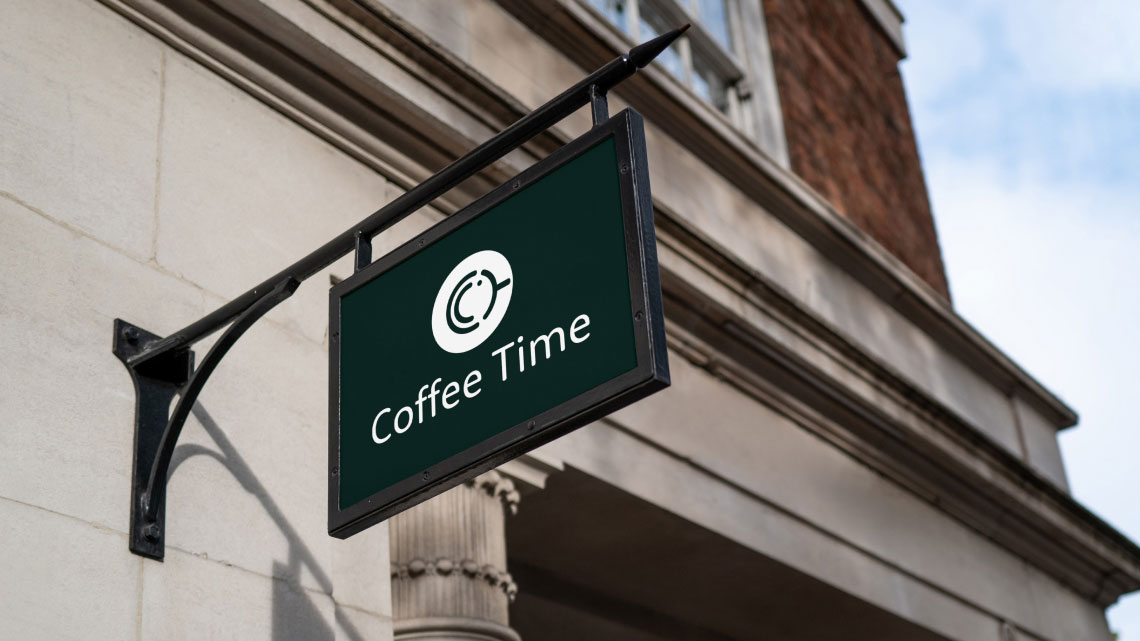 Огляд дизайну для бренду Coffe Time