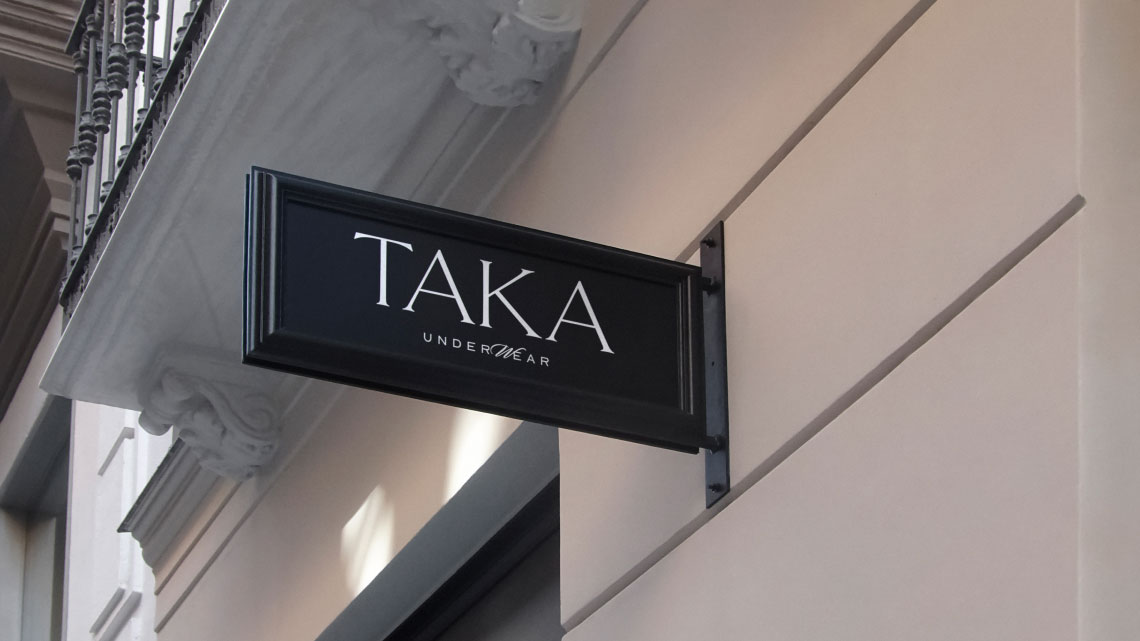 Огляд дизайну для бренду Taka