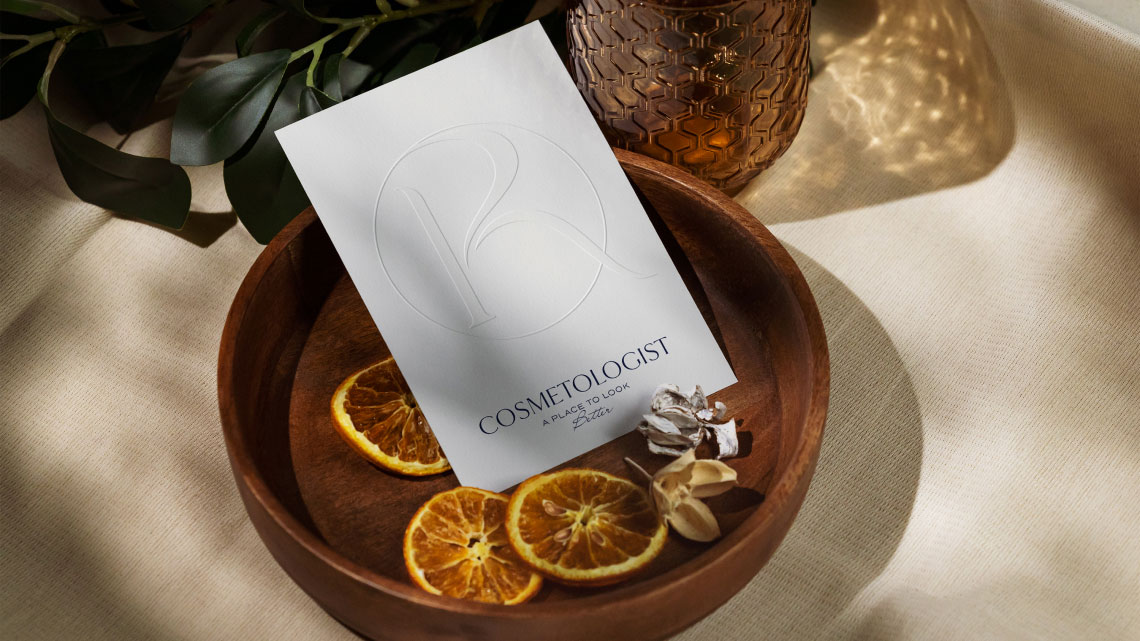 Огляд дизайну для бренду Rose Cosmetologist