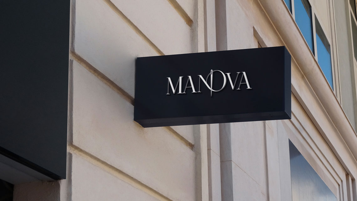 Огляд дизайну для бренду Manova
