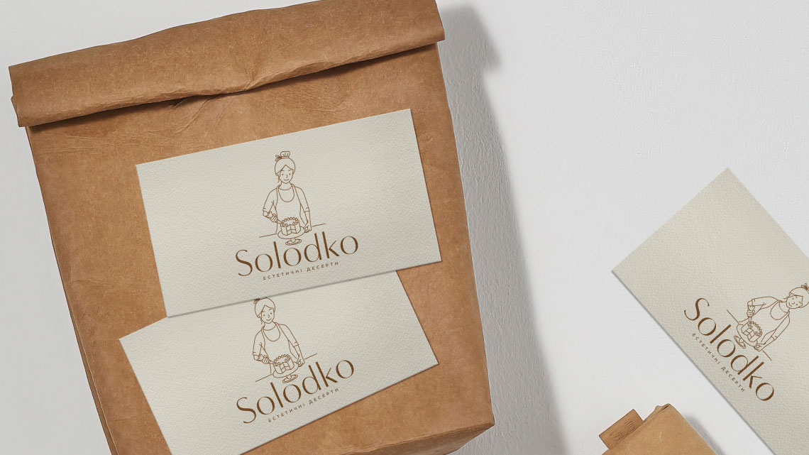 Огляд дизайну для бренду Solodko