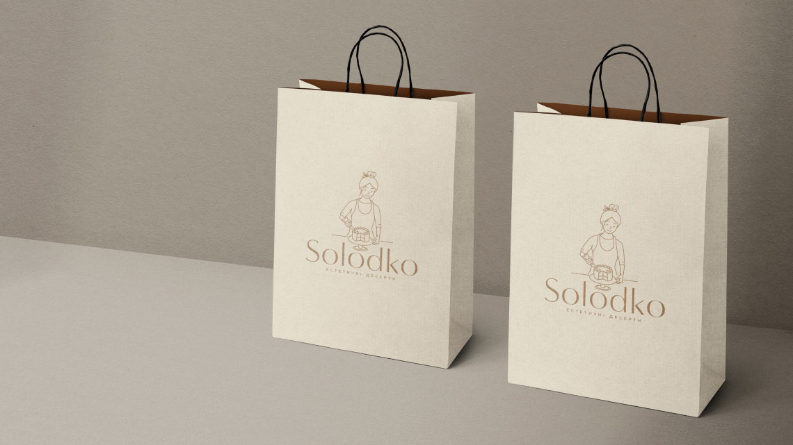 Огляд дизайну для бренду Solodko