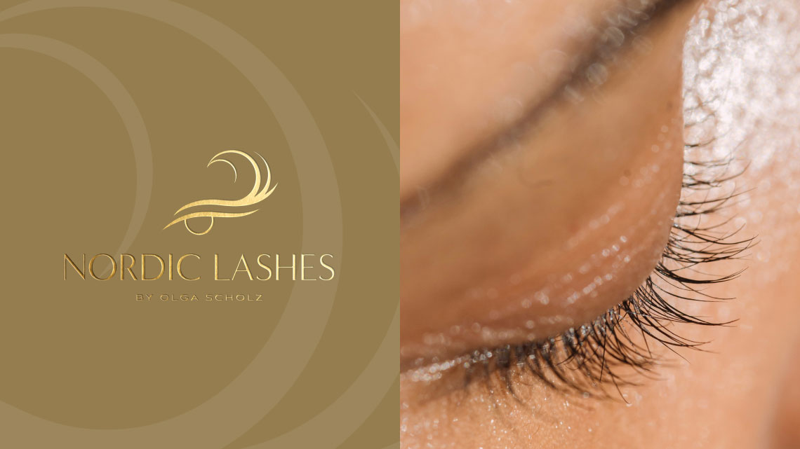 Огляд дизайну для бренду Nordic Lashes