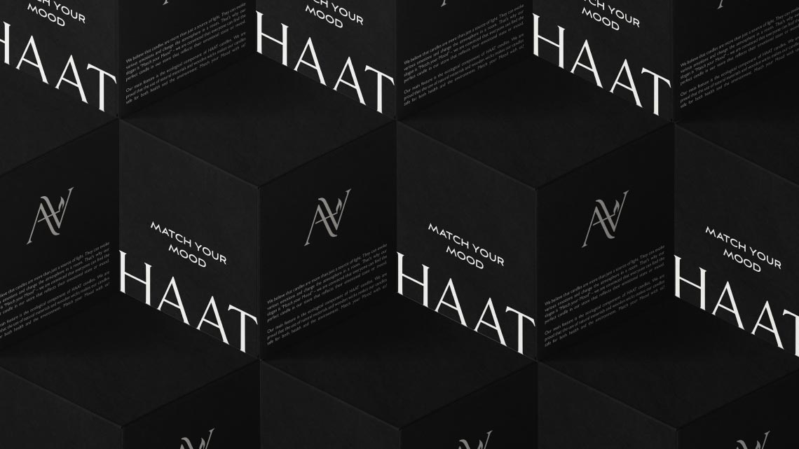 Огляд дизайну для бренду HAAT