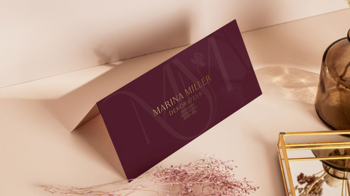 Огляд дизайну для бренду Marina Miller