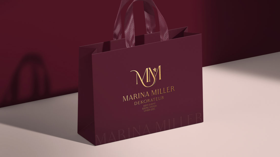 Огляд дизайну для бренду Marina Miller