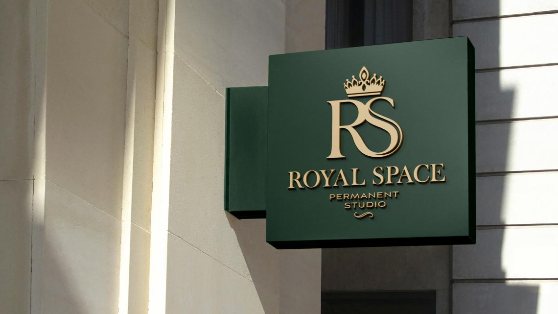 Огляд дизайну для бренду Royal Space