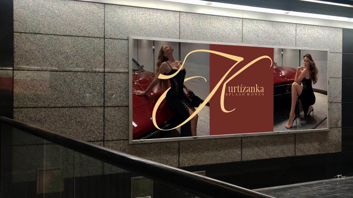 Огляд дизайну для бренду Kurtizanka 
