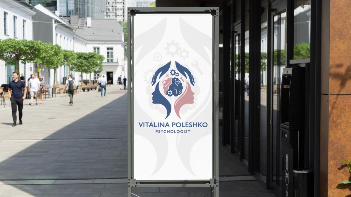 Огляд дизайну для бренду Vitalina Poleshko