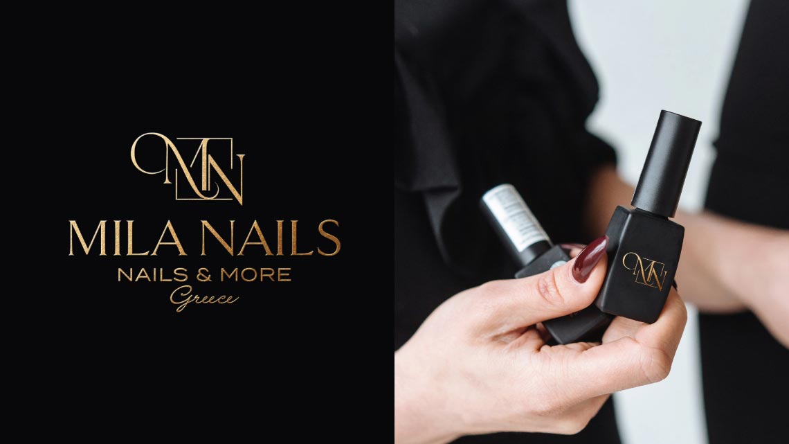 Огляд дизайну для бренду Mila Nails 