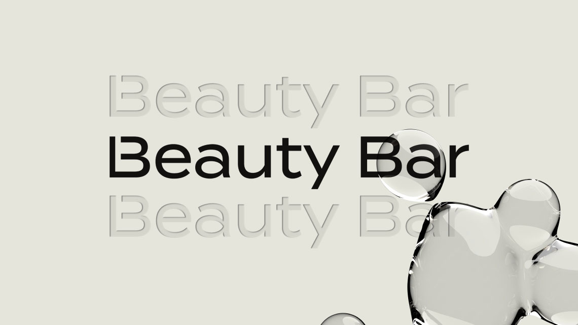 Design overview for the brand Beauty Bar