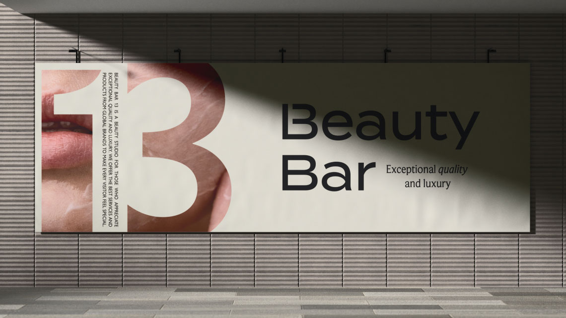 Design overview for the brand Beauty Bar