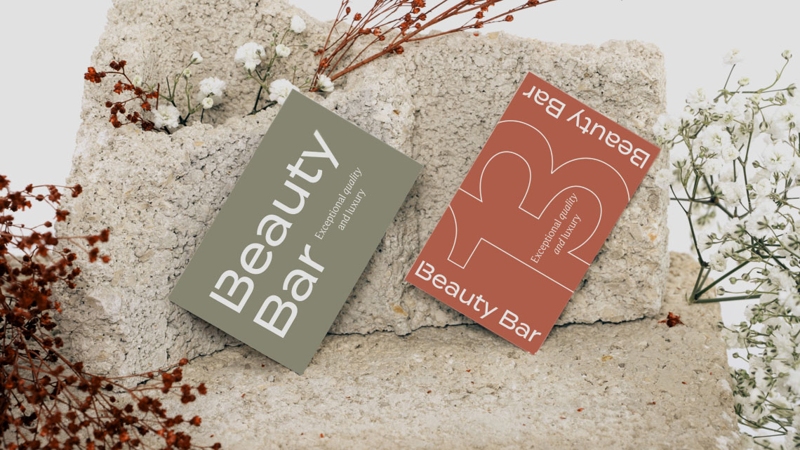 Design overview for the brand Beauty Bar