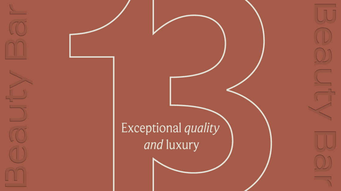 Design overview for the brand Beauty Bar