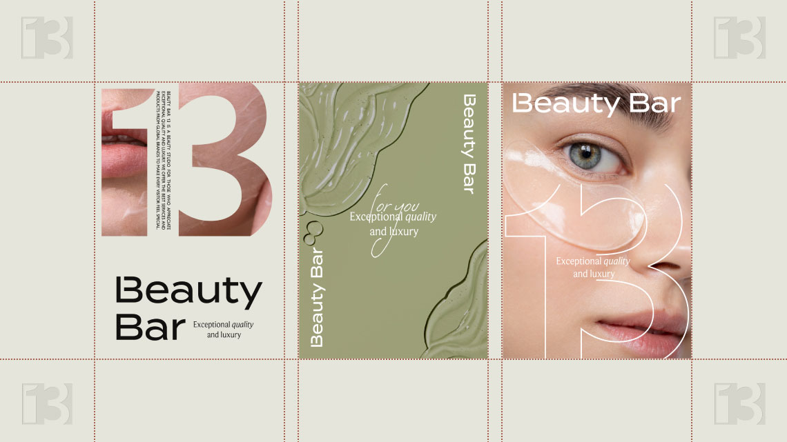 Design overview for the brand Beauty Bar