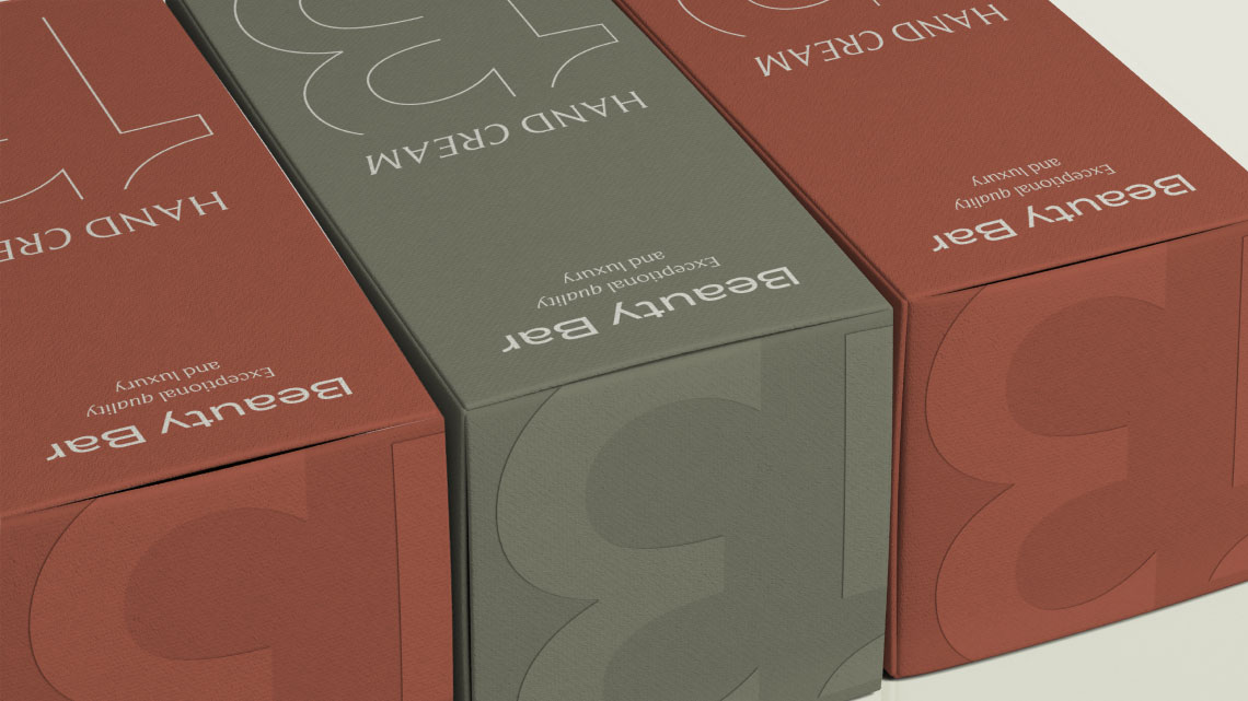 Design overview for the brand Beauty Bar