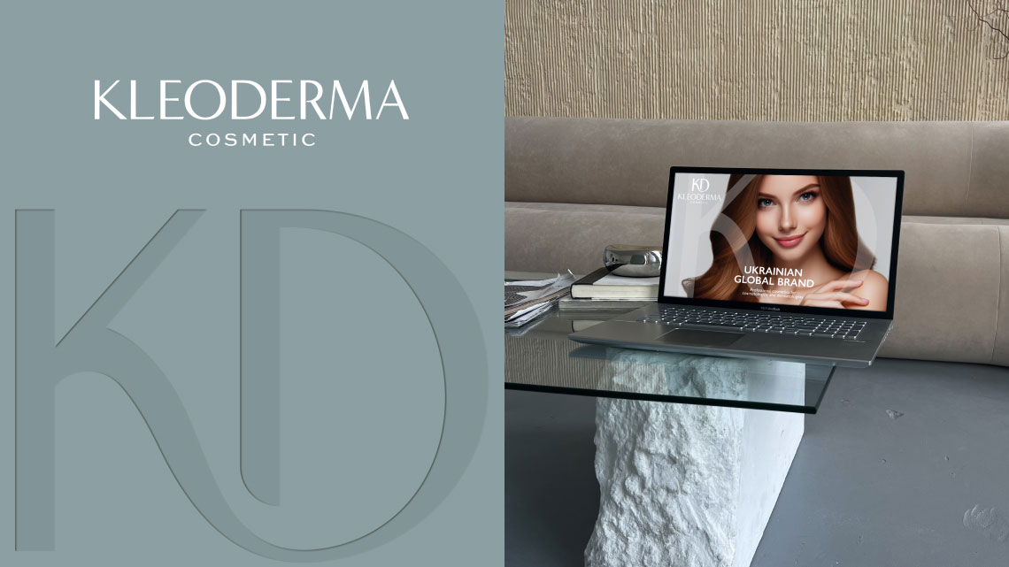 Design overview for the brand Kleoderma