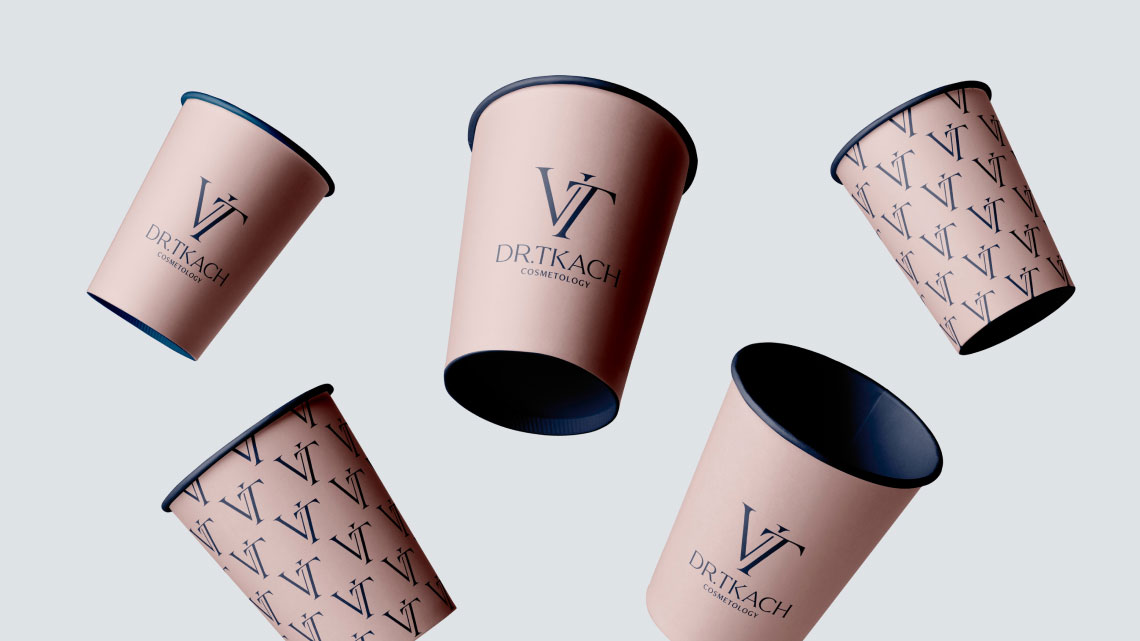 Design overview for the brand Dr.Tkach Cosmetology