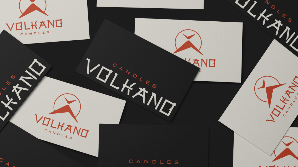 Огляд дизайну для бренду VOLCANO