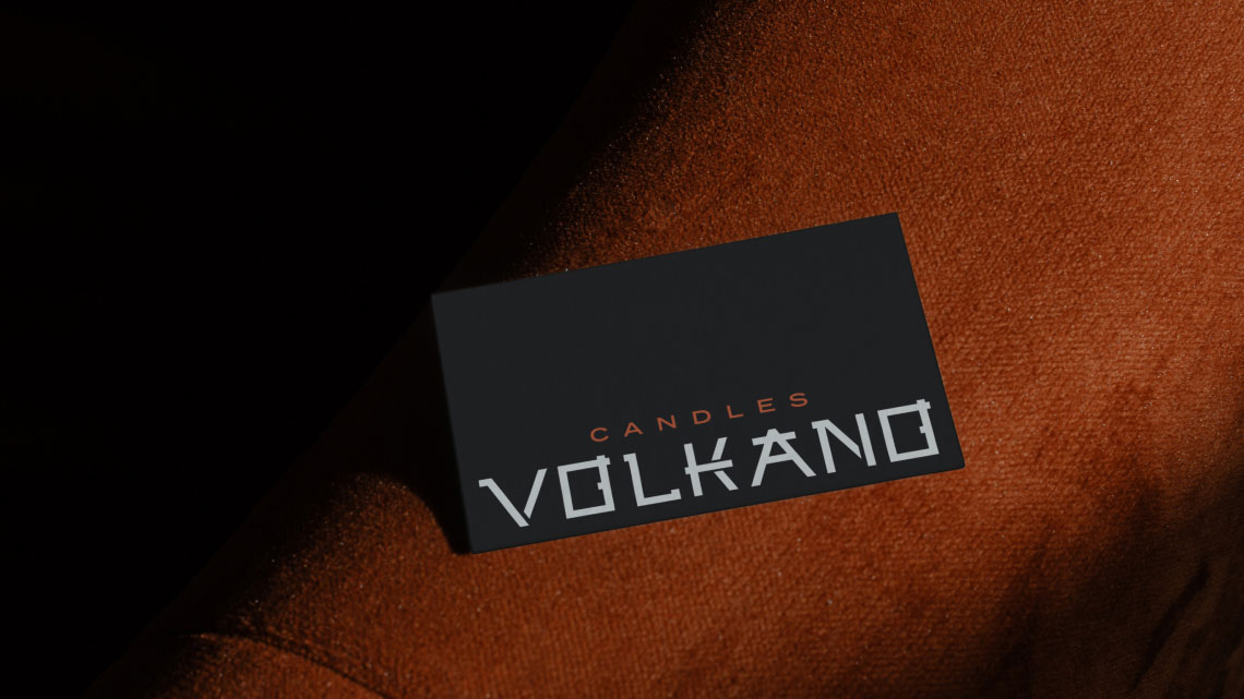 Огляд дизайну для бренду VOLCANO