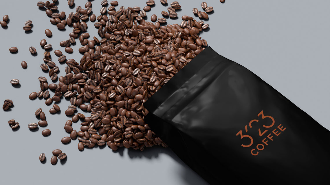 Design overview for the brand Coffee Room 3/23 (Rebranding)