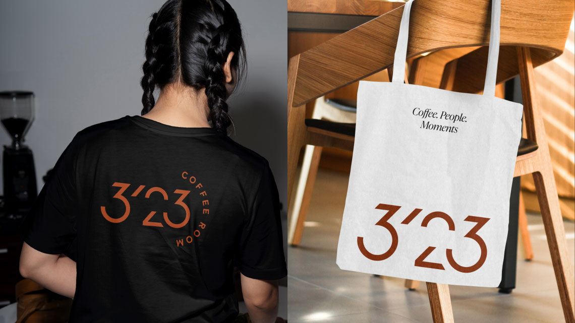 Design overview for the brand Coffee Room 3/23 (Rebranding)