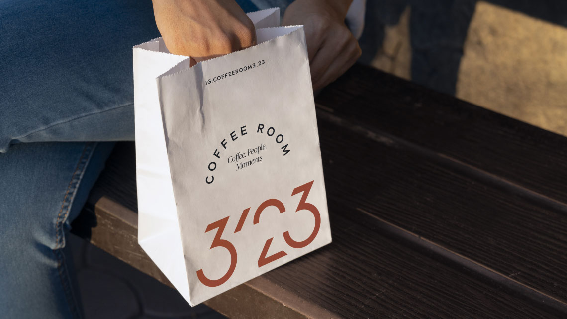 Design overview for the brand Coffee Room 3/23 (Rebranding)