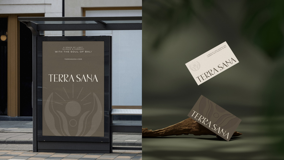 Обзор дизайна для бренда TERRA SANA