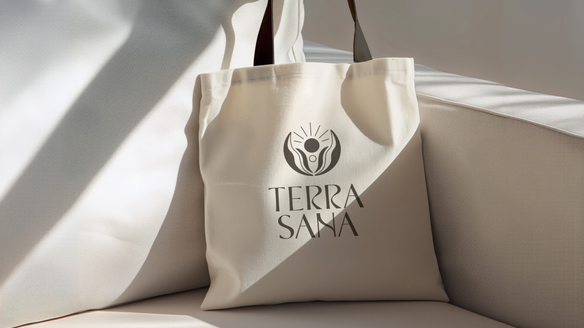Обзор дизайна для бренда TERRA SANA