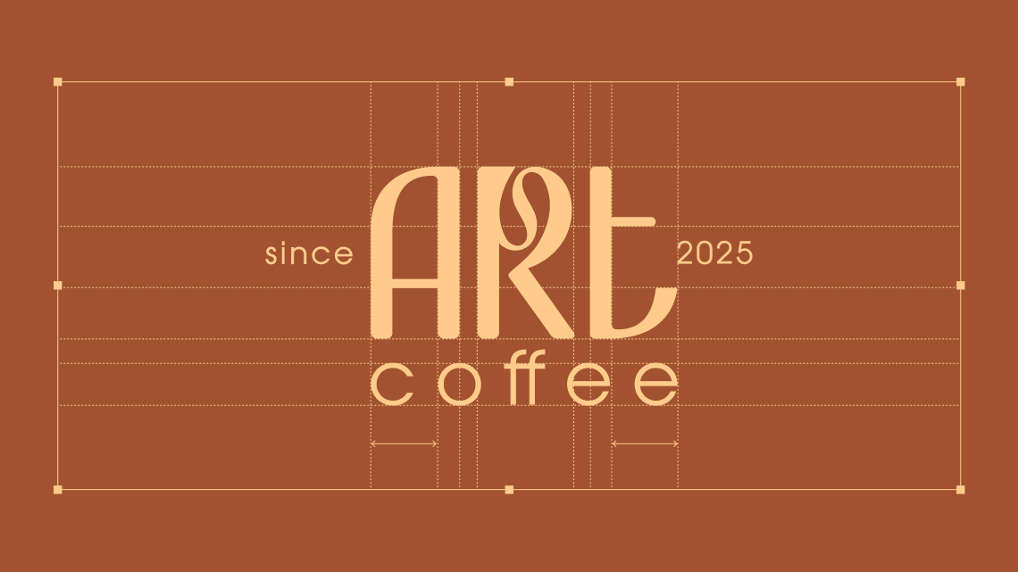Обзор дизайна для бренда ART COFFEE