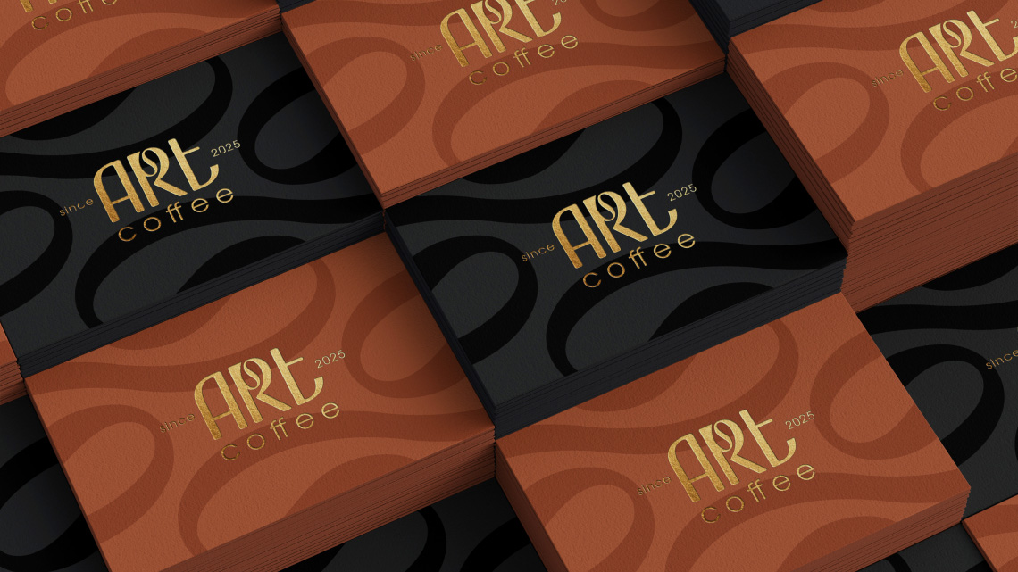 Обзор дизайна для бренда ART COFFEE