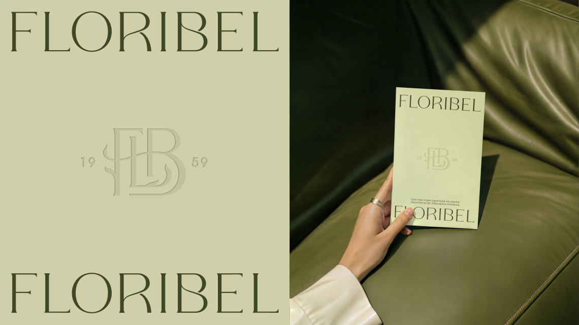Огляд дизайну для бренду Floribel