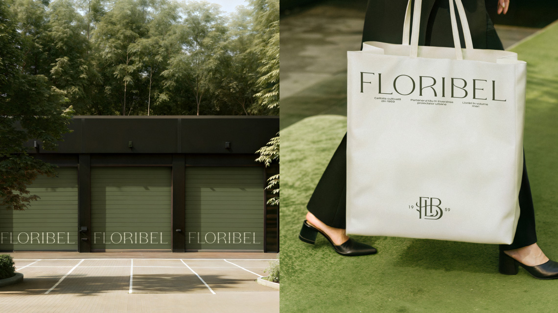 Огляд дизайну для бренду Floribel