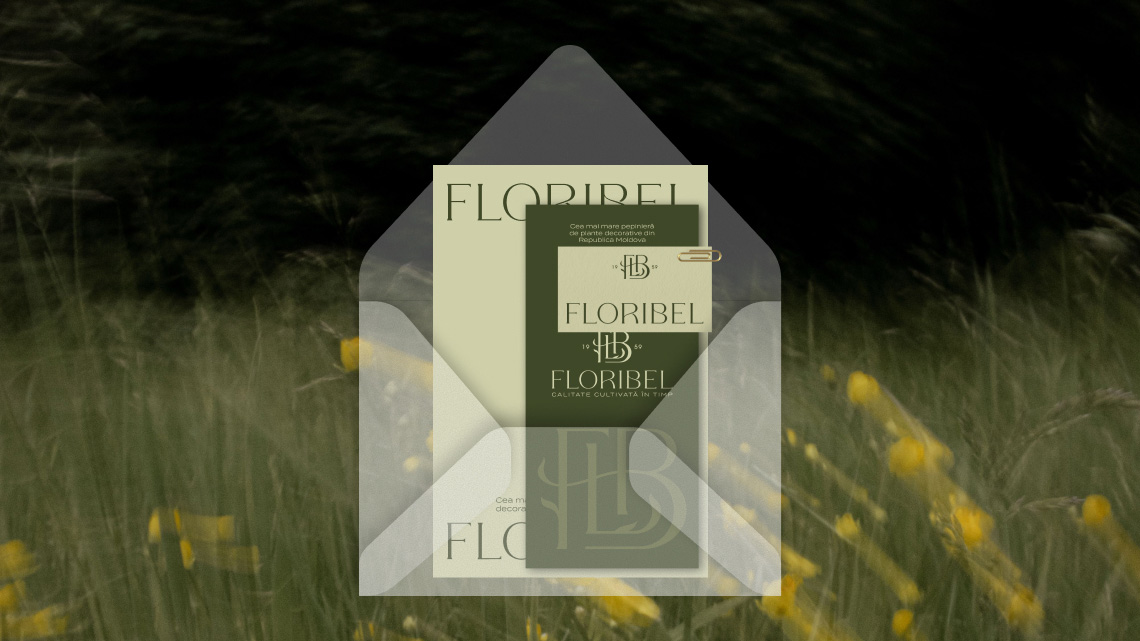 Огляд дизайну для бренду Floribel