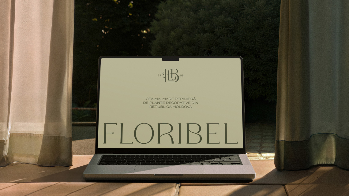 Огляд дизайну для бренду Floribel