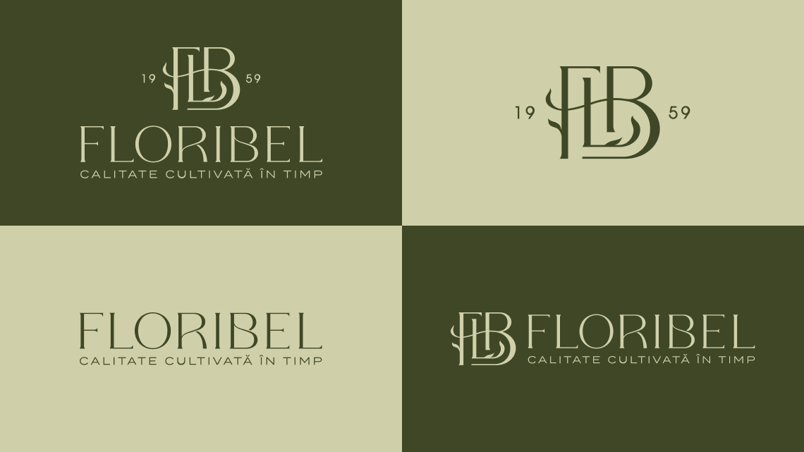 Огляд дизайну для бренду Floribel
