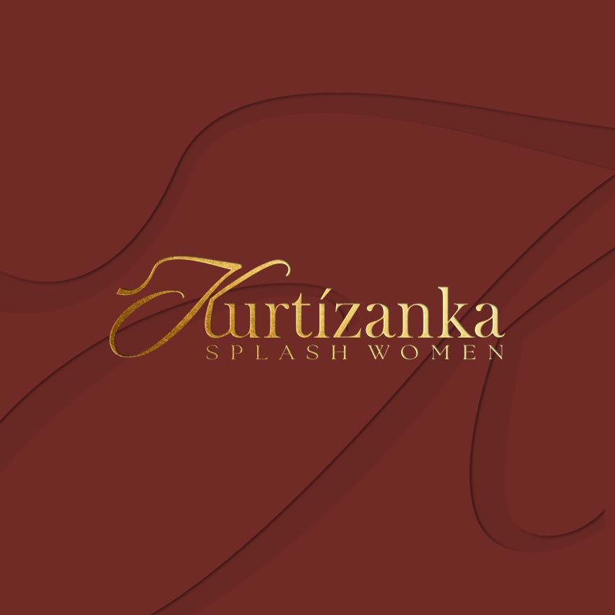 Logo and design development for brand Kurtizanka 