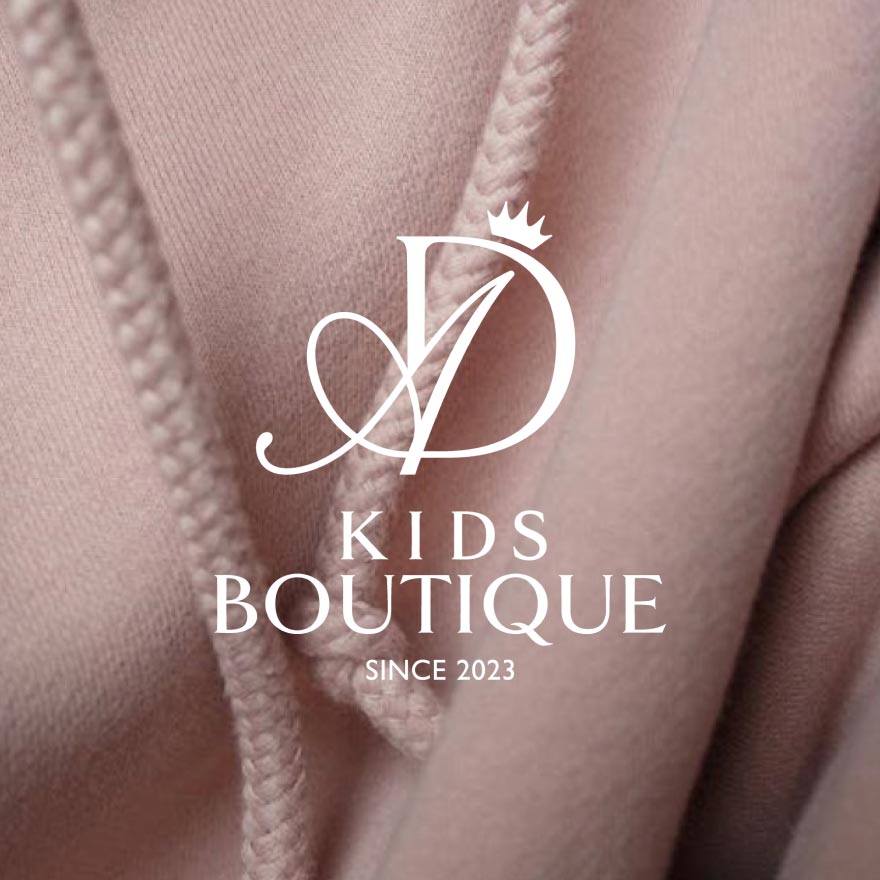 Logo and design development for brand А&D Kids Boutique