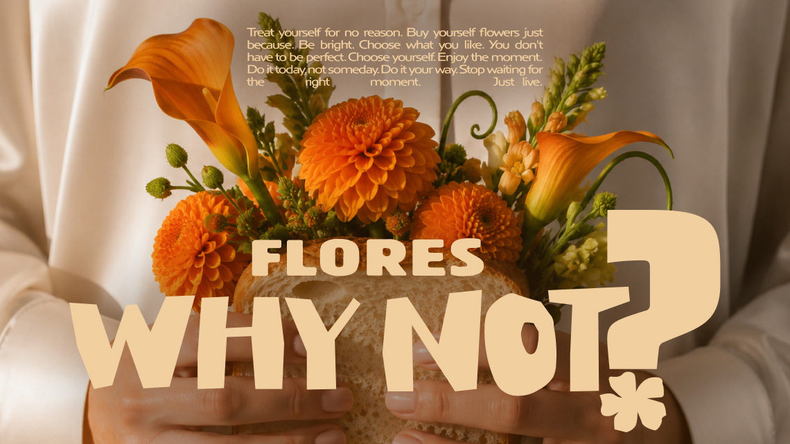 Обзор дизайна для бренда WHY NOT FLORES