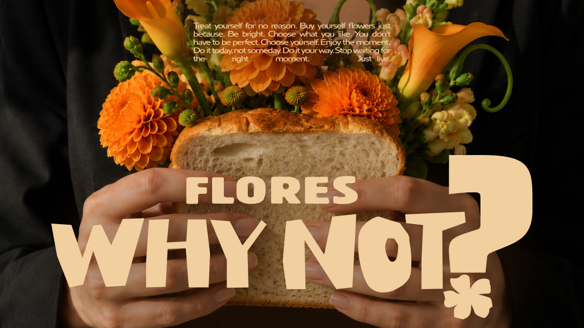 Огляд дизайну для бренду WHY NOT FLORES