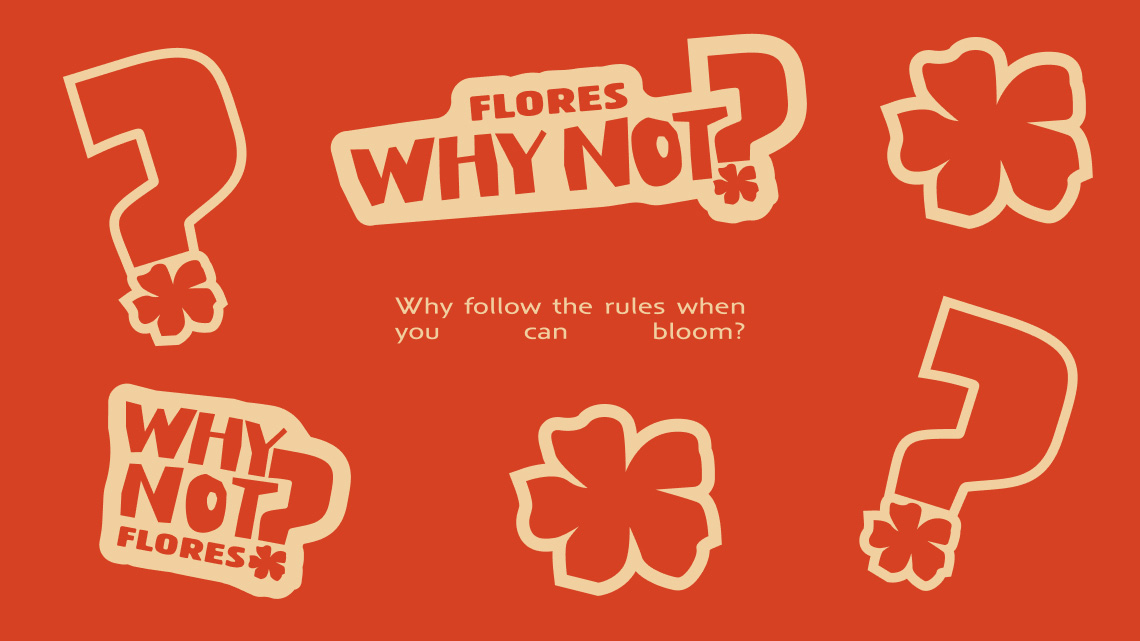 Огляд дизайну для бренду WHY NOT FLORES