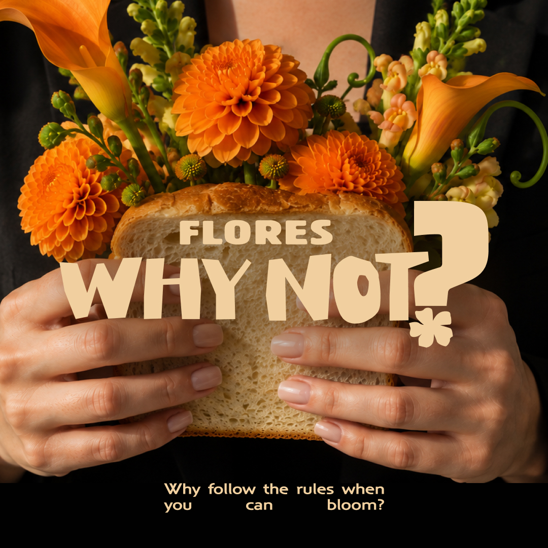 Обзор дизайна для бренда WHY NOT FLORES